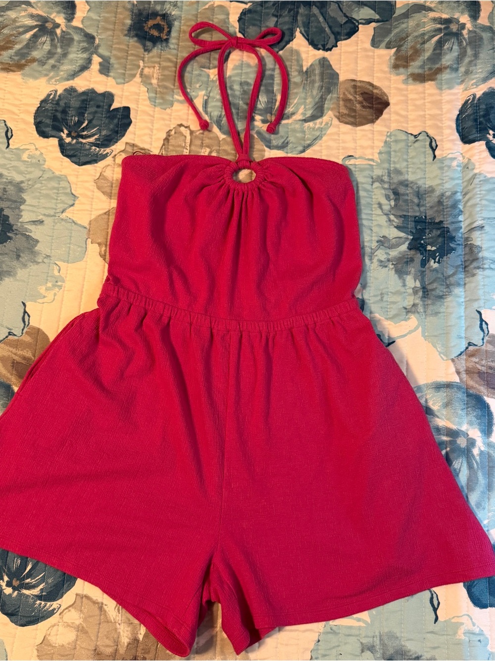 Old Navy Pink Halter Romper